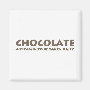 Ein Vitamin, das täglich eingenommen wird Magnet