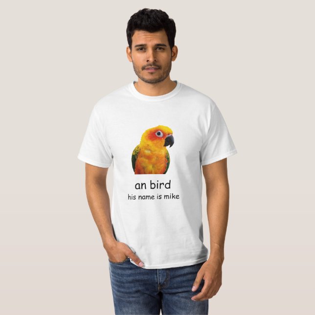 ein Vogel T - Shirt (Vorne ganz)