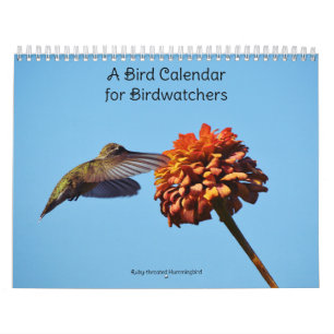 Ein Vogelkalender für Vogelbeobachter Kalender