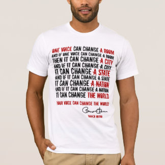EIN VOICE-BARACK OBAMA nbckgrnd T-Shirt