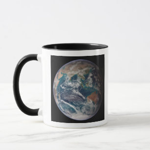 Ein volles - Ansicht von Erde globale Daten Tasse