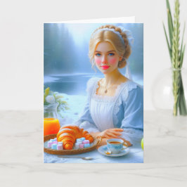 - ein völlig unvorhersehbares Experiment, Dankeskarte