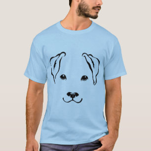 Ein-von-ein-Nette Hand gezeichnet 5 Linien T-Shirt
