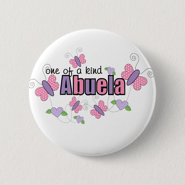 Ein von einem netten Abuela Button (Vorderseite)