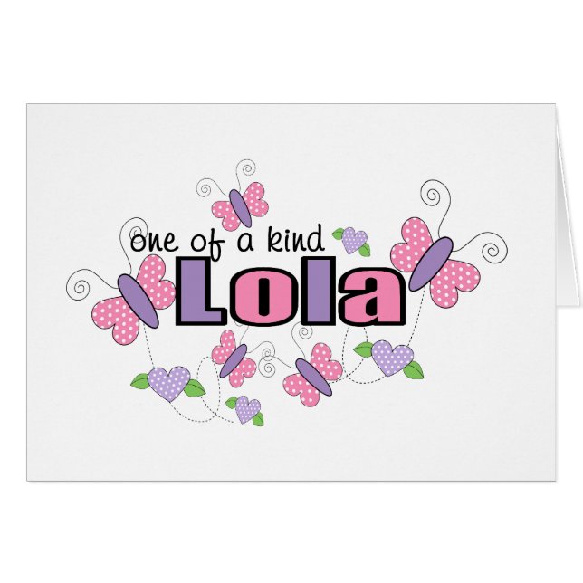 Ein von einem netten Lola (Vorderseite (Horizontal))