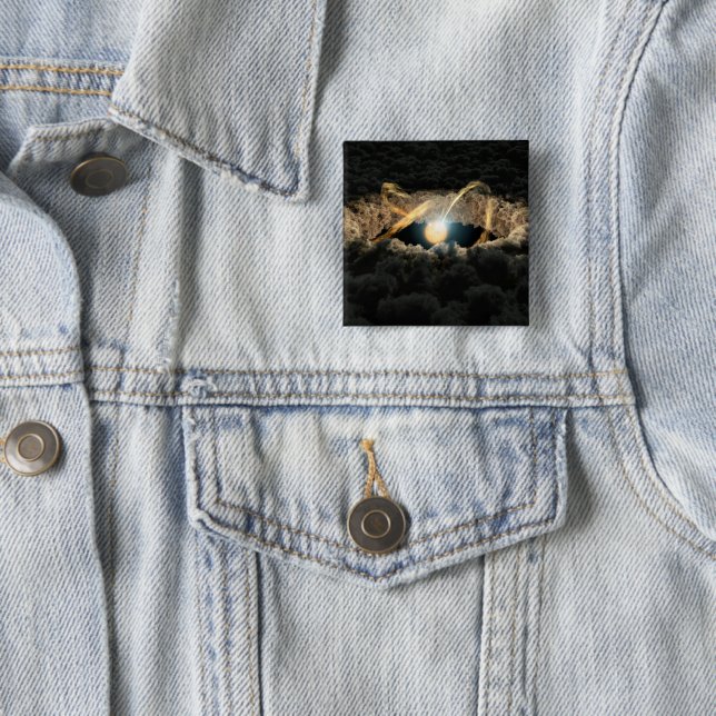 Ein von einer protoplanetären Diskette umgebener S Button (Beispiel)