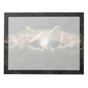 Ein von einer protoplanetären Diskette umgebener S Notizblock