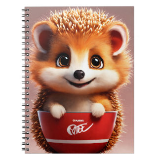 Ein von Igeln Inspiriert Buchcover Notizblock