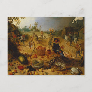 Ein Vorwand für den Herbst Postkarte