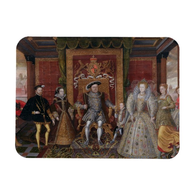 Ein Vorwurf der Tudor-Erbfolge: Die Familie der Magnet (Horizontal)
