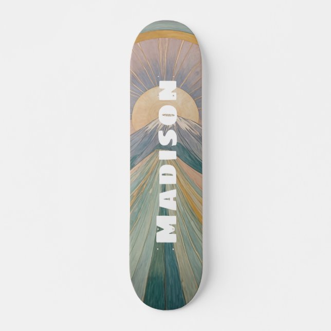 Ein vulkanischer Serenade Personalisiert Skateboard (Vorne)