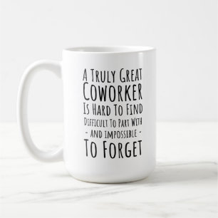 ein wahrer, großartiger Mitarbeiter Kaffeetasse