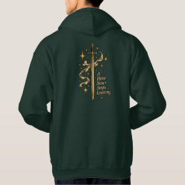 Ein wahrer Held hört nie auf zu wachsen Hoodie