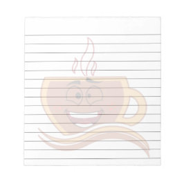 Ein wahrer Kaffeeverrückter  Notizblock