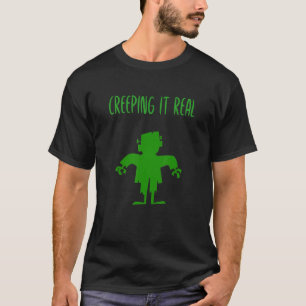 Ein wahres kleines Monster-Halloween für Männer T-Shirt