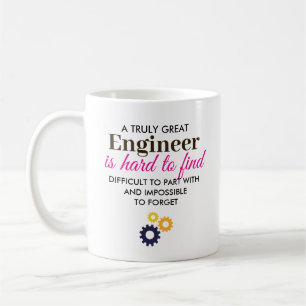 Ein wahrhaft großartiger Ingenieur – Personalisier Kaffeetasse