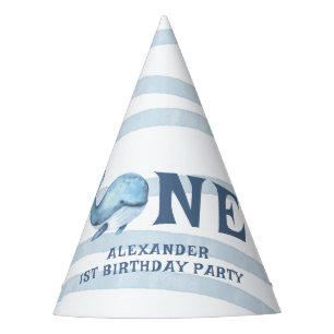 EIN WAL 1. Geburtstag unter dem Meer Partyhütchen