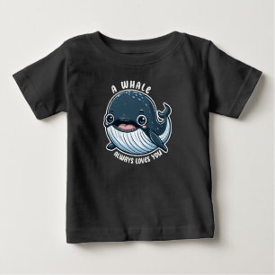 Ein Wal Liebe immer ein richtiges Geschenk für den Baby T-shirt