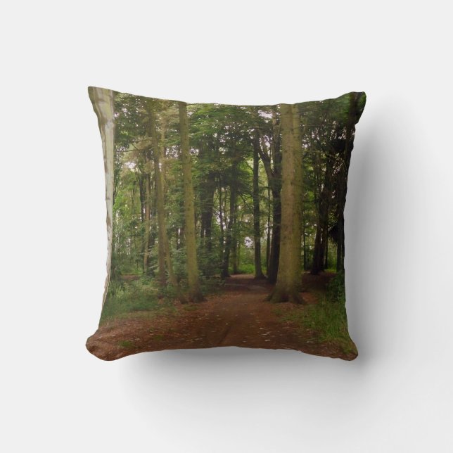 Ein Wald-Kissen Kissen (Vorderseite)