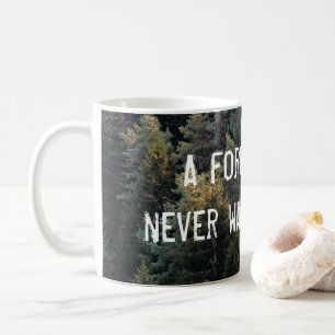 Ein Waldvogel Will nie ein Käfigdesign Tasse