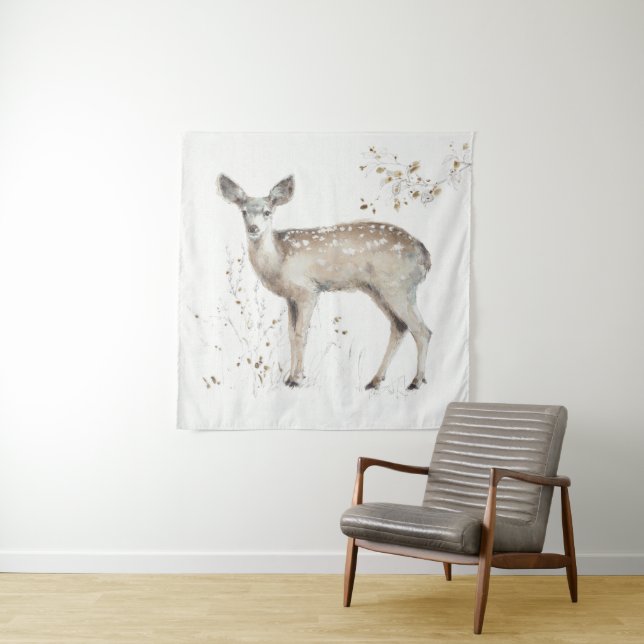 Ein Waldweg IX Wandteppich (Beispiel (Horizontal))