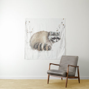 Ein Waldweg X Wandteppich