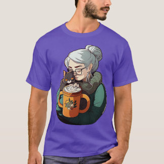 Ein warmer Schlag T-Shirt