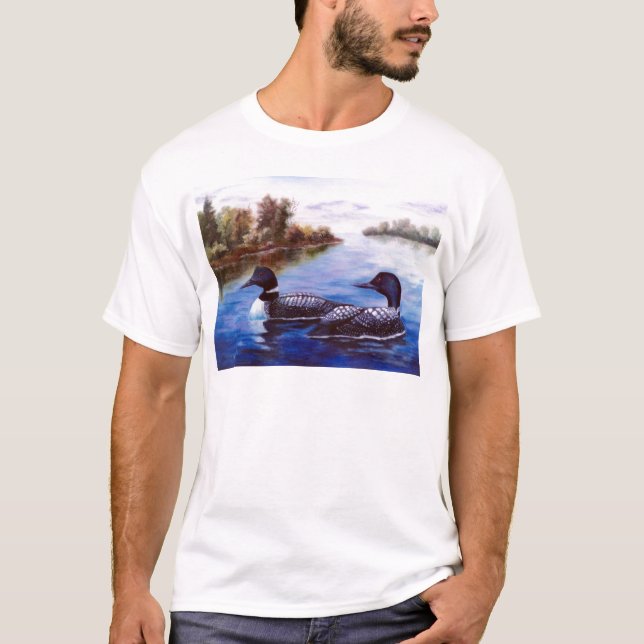 Ein was für Paareloon-Erwachsen-T-Shirt T-Shirt (Vorderseite)