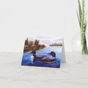 Ein was für PaareLoon Notecard Karte