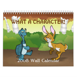 "Ein was für Wandkalender des Charakter-" 2008