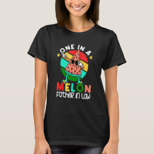 Ein Wassermelonen Schwiegervater Dabbing Wassermel T-Shirt