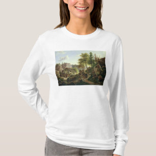 Ein Watermill in den Vosges nähern sich T-Shirt