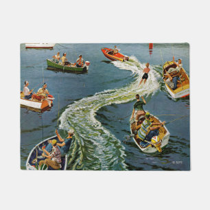 Ein Weck von Ben Kimberly Buttone Fußmatte