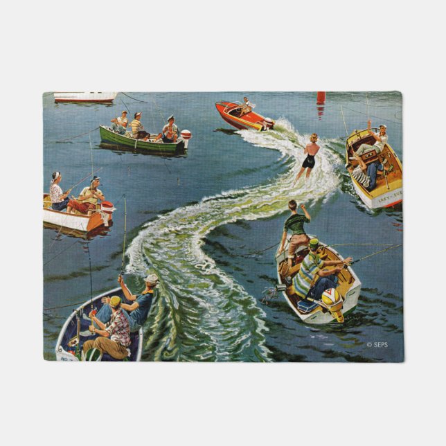 Ein Weck von Ben Kimberly Buttone Fußmatte (Vorderseite)