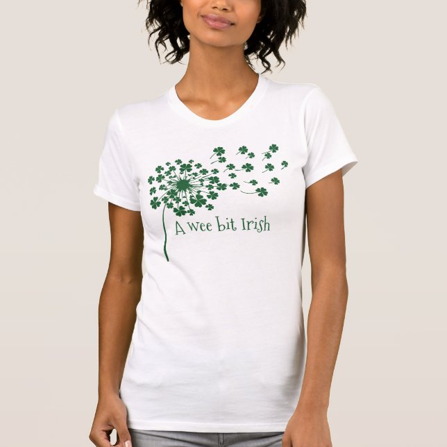 Ein Wee Bit Irish - Kronleuchter T-Shirt (Vorderseite)
