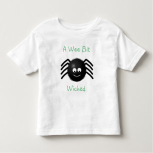Ein Wee-Bit-Spicklein Halloween-Shirt Kleinkind T-shirt