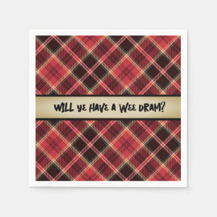 Ein Wee Dram von Scotch Paper Untersetzer Serviette