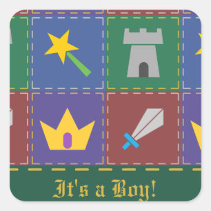 Ein Wee's Fantasy Quilt Announcement Sticker
