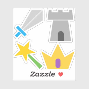 Ein Wee's Fantasy Quilt Contour Sticker