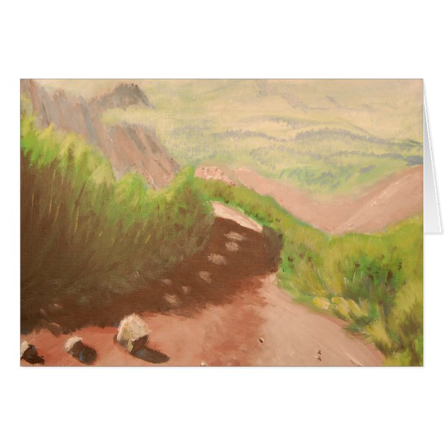 Ein Weg auf Mt.Diablo (Vorderseite (Horizontal))