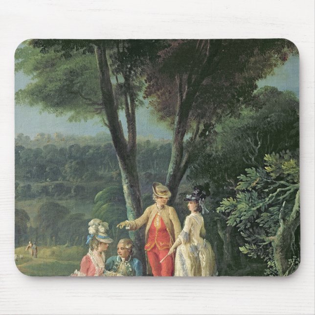 Ein Weg im Park Mousepad (Vorne)