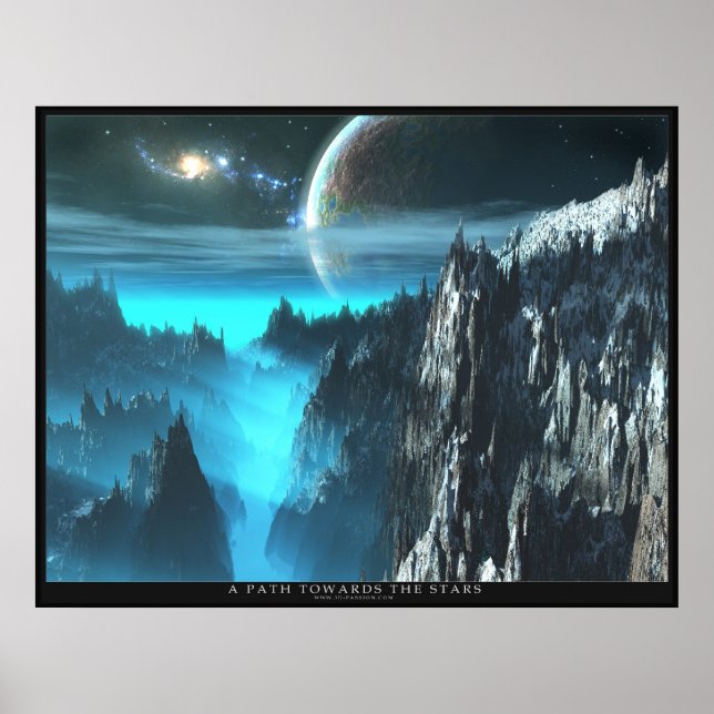 Ein Weg in die Sterne Poster (Vorne)