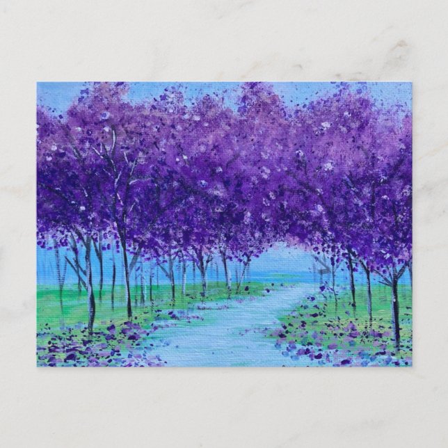 Ein Weg Postkarte (Vorderseite)