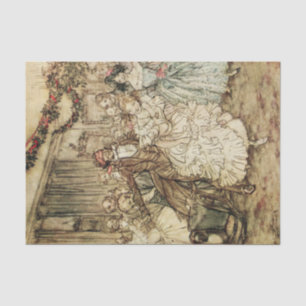 Ein Weihnachten Carol durch Arthur Rackham Seidenpapier