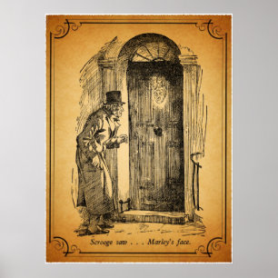 Ein Weihnachten Carol: Marleys Gesicht Poster