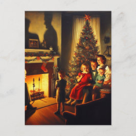 Ein Weihnachts-Horror Postkarte