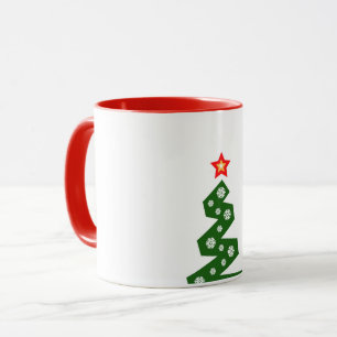Ein Weihnachtsbaum Tasse