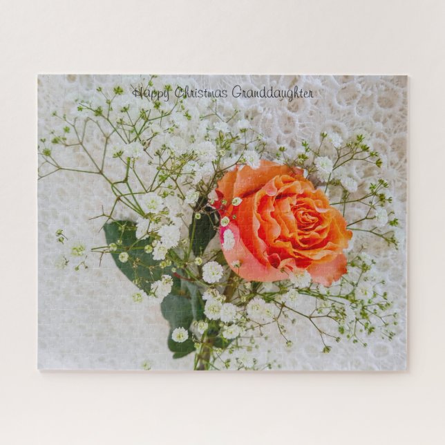 Ein Weihnachtsgeschenk für meine Enkelin. Jigsaw P Puzzle (Horizontal)