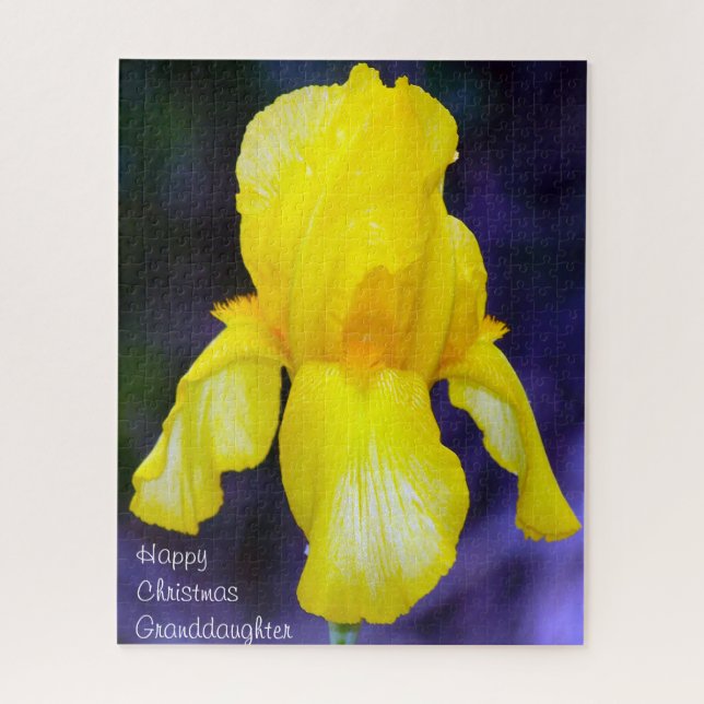 Ein Weihnachtsgeschenk für meine Enkelin. Puzzle (Vertikal)