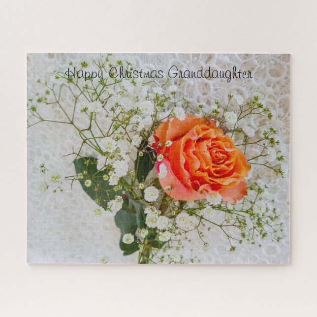 Ein Weihnachtsgeschenk für meine Enkelin. Puzzle (Horizontal)